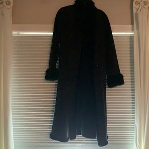 Black coat by Jessica. Never worn